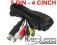 Kabel 4 cinch RCA -5 DIN STEREO LEXTON 1,5m JAKOŚĆ