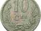 LUKSEMBURG 10 CENTIMES 1924 ROK st.3