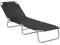 LEŻANKA LEŻAK OGRODOWY CZARNY /406