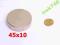 MAGNES NEODYMOWY 45x10 MAGNES WALCOWY 45/10 NdFeB