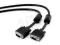KABEL DO MONITORA HD15 M/M HQ 3M EKRAN+FERRYT BLAC