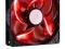 Wentylator 12 cm świecący czerwony  120mm Cooler M
