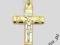 ZŁOTY KRZYŻYK 585 GRAWER CHRZEST PREZENT URODZINY