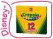 CRAYOLA KREDKI ŚWIECOWE 12 SZT [ZABAWKA]