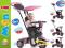 SMART TRIKE Rowerek 4w1 STAR Różowy WIELOETAPOWY
