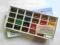 Farby Akwarelowe ŁADOGA 24 kol. w kostkach