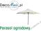 Parasol ogrodowy drewniany - Miloo Milano kremowy