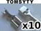 Konektor samochod. żeński 6,3mm (10 szt.) /0056-10