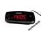 Denver EC-33 radio budzik zegar LED czerwony