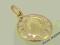 Medalik złoty  0.850g.  diamentexclusive.pl