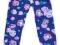 CARMEN NAVY KWIATKI DZIEWCZĘCE LEGGINSY   R.98