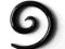 Spirala  CZARNA  2,5mm  !!!