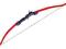 ŁUK KLASYCZNY ERASER CZERWONY 18 LB
