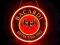 Reklama Neon BACARDI  RUM  prezenter szyld