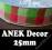 Wstążka  KRATĘ 25mm/1m - ANEK DECOR