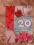Kartka 20 urodziny