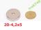 MAGNES NEODYMOWY 20-4,2x5 PIERŚCIENIOWY NdFeB