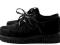 CREEPERS CREEPERSY zamsz stylowy_but BLACK R38