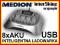 NIEMIECKA INTELIGENTNA ŁADOWARKA 8 AKU + USB