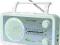 Srebrne Radio Muse M-05 SW, FM, MW, LW, SW, AUX FV