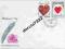FDC - 942 Kocham Cię Fi 3248, 3249
