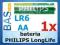 Bateria PHILIPS LongLife LR6 _  AA _ 1,5V