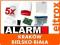 ALARM DO DOMU SATEL CA 6 LED 5 CZUJEK BOSCH AS32