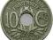 FRANCJA 10 CENTIMES 1931 ROK st.3
