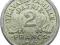FRANCJA 2 FRANKI 1943 ROK st.2-