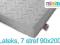 7 strefowy ZDROWY MATERAC 90x200 LATEKSOWY Comfort