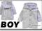 NEXT JESIEŃ KURTKA GREY JERSEY 9-12 M
