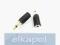 przejściówka mini jack 3,5mm wt mono / gn stereo
