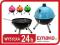 GRILL KULA BBQ, PRZENOŚNY, SKŁADANY GRIL Z POKRYWĄ