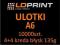 Ulotki A6 10000szt 135g dwustronne