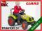 CLAAS DUŻY ZIELONY Traktor na pedały DLA DZIECI 40