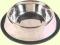 MISKA Inox na gumie metalowa dla psa kota 15cm 0,3