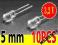 Led Dioda 10pcs 5000 mcd 3,2V Czerwona OKAZJA