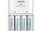Ładowarka Sanyo MQN04 + 4 x AA NiMH 2000 mAh