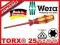 Wkrętak TORX 25 VDE WERA Kraftform śrubokręt 1000V