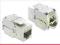 Keystone Gniazdo RJ45(F)-&gt;LSA (Cat.6a ekranowa