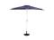 Parasol ogrodowy  niebieski półokrągły 160 g / m