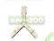 ZOLUX Szelki ENVY FLORA reg.1cm BEŻ 466350BEI