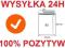 Koperty BIAŁE B5 176x250 HK 25szt B-5 Z PASKIEM