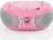OKAZJA! BOOMBOX BUSH CBB193MP3 RÓŻOWY RADIO FM FV