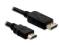 Kabel DISPLAYPORT M-&gt;HDMI M 2M GOLD