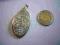 SREBRNY duży WISIOR  ZAWIESZKA z CYRKONIAMI