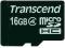 Karta pamięci microSDHC Transcend, 16 GB, class 4