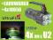 LATARKA LED CREE 4x XM-L U2 +AKCESORIA 4x18650