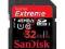 SanDisk SDHC 32GB Extreme HD Video Class10 45 MB/s