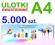 ULOTKI A4 - TANIO - 5.000 szt. - wysoka jakość
